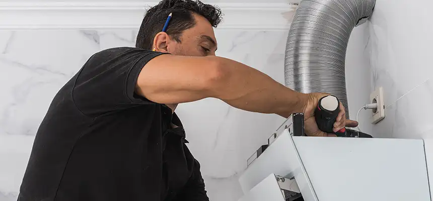 Precision In-wall Dryer Vent Cleaning & Rerouting Corrections in Colton, CA